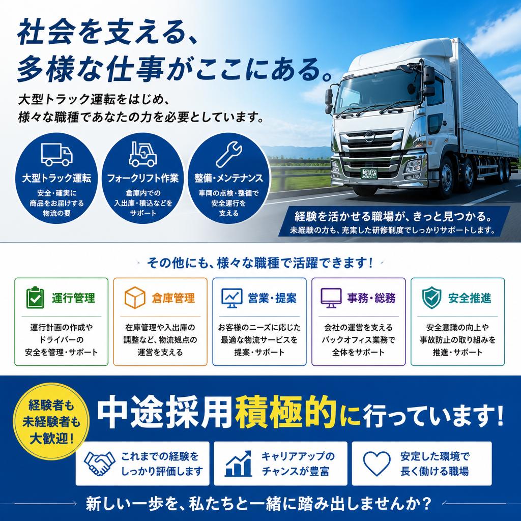 多彩な職種とキャリアパス