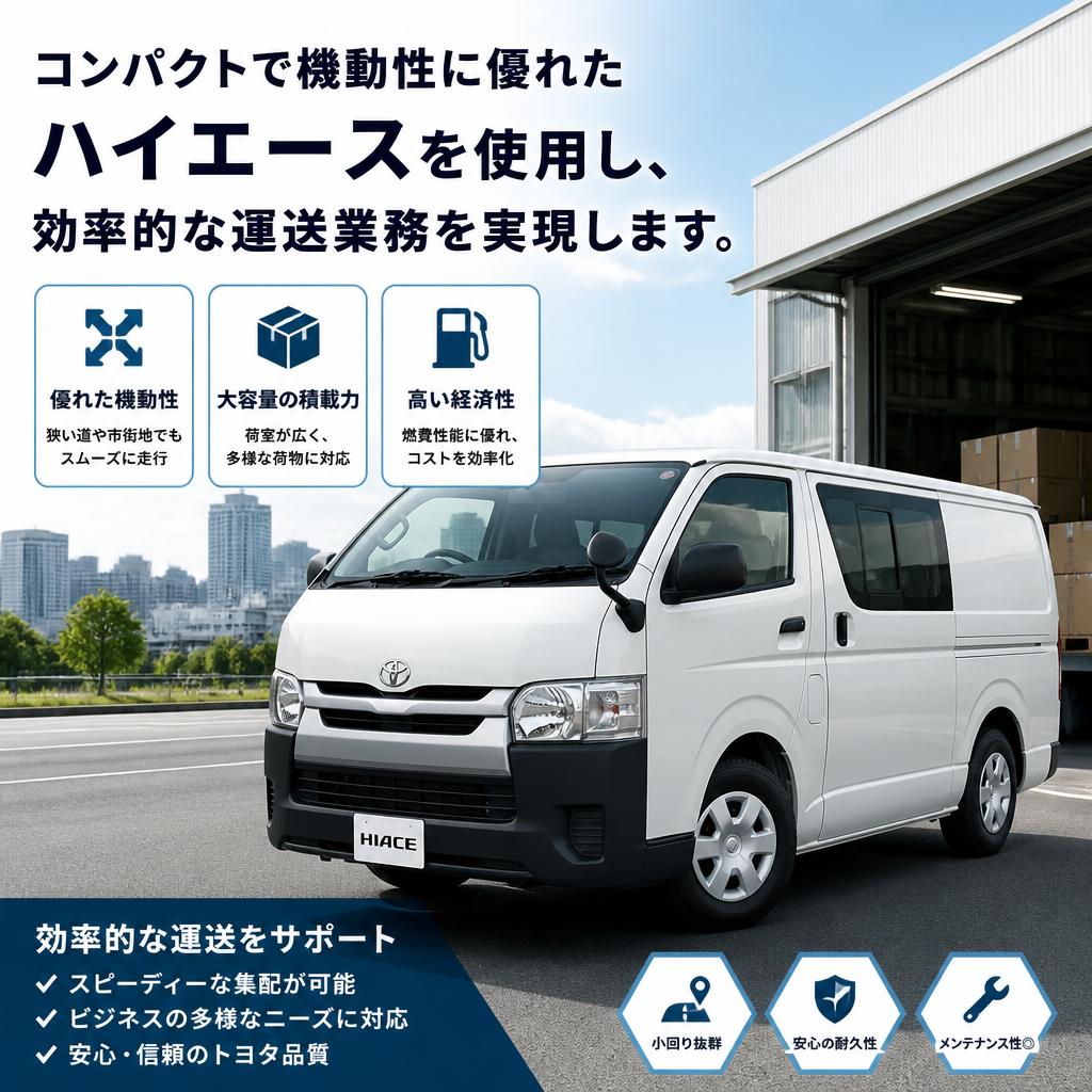 ハイエースの魅力
