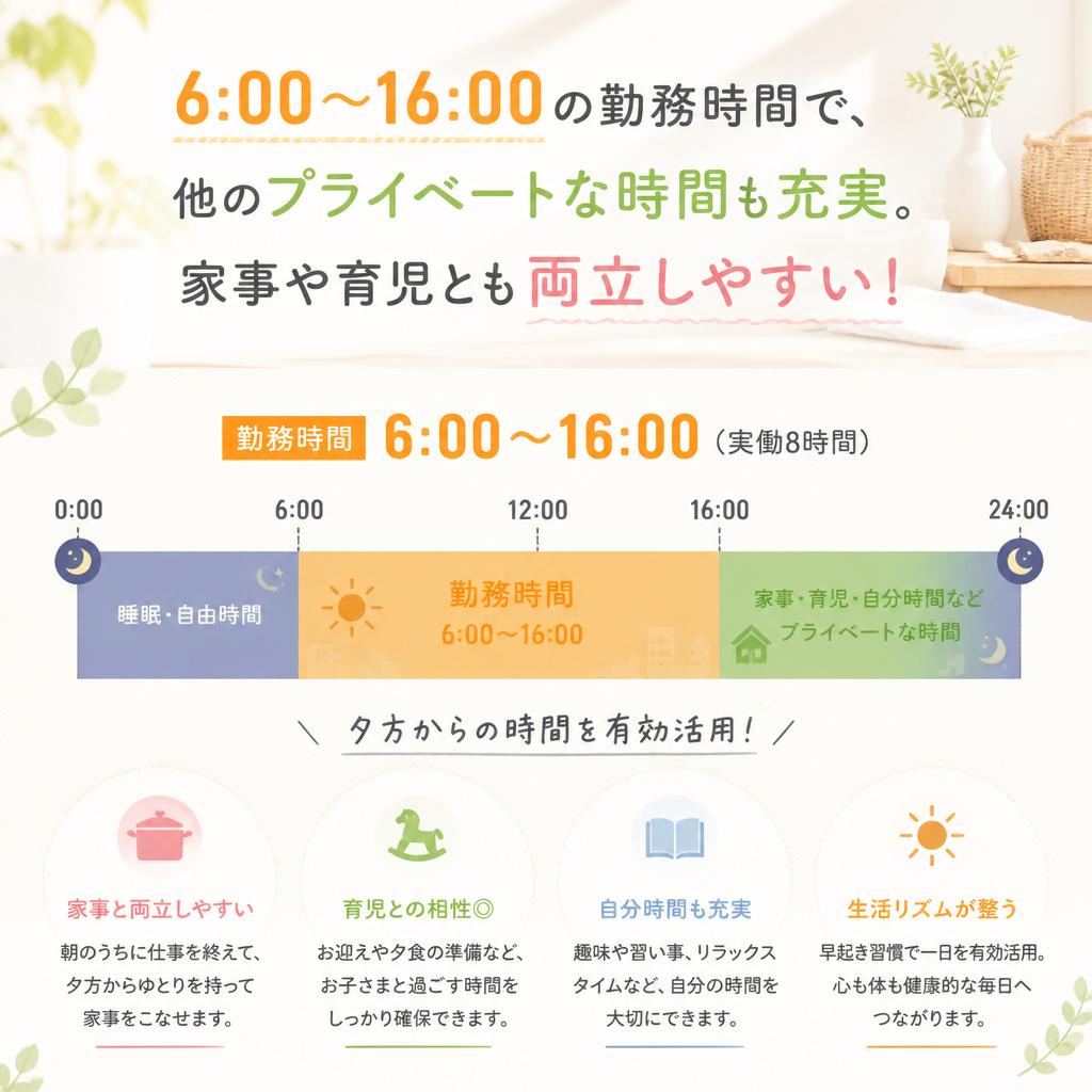 ライフスタイルに合わせた働き方
