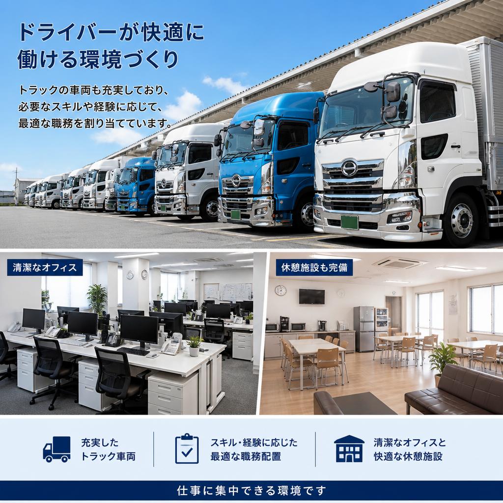 快適な職場環境を提供