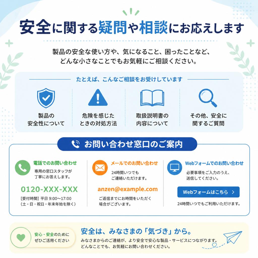 7. お問い合わせ・相談窓口のご案内
