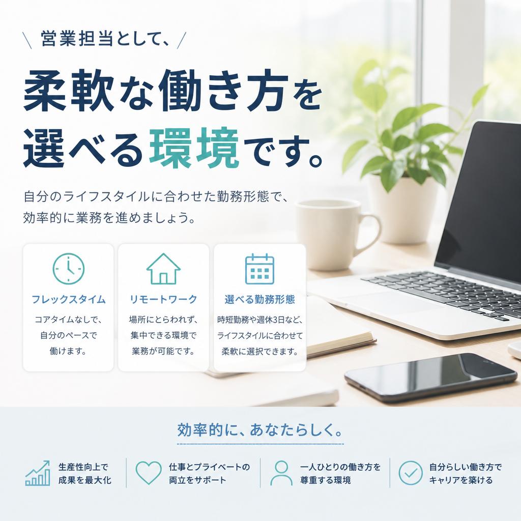 多様な働き方の提案