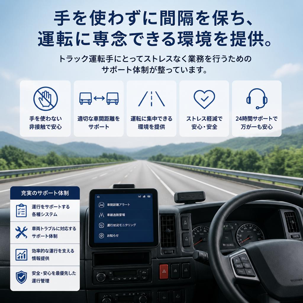 安心の運転環境
