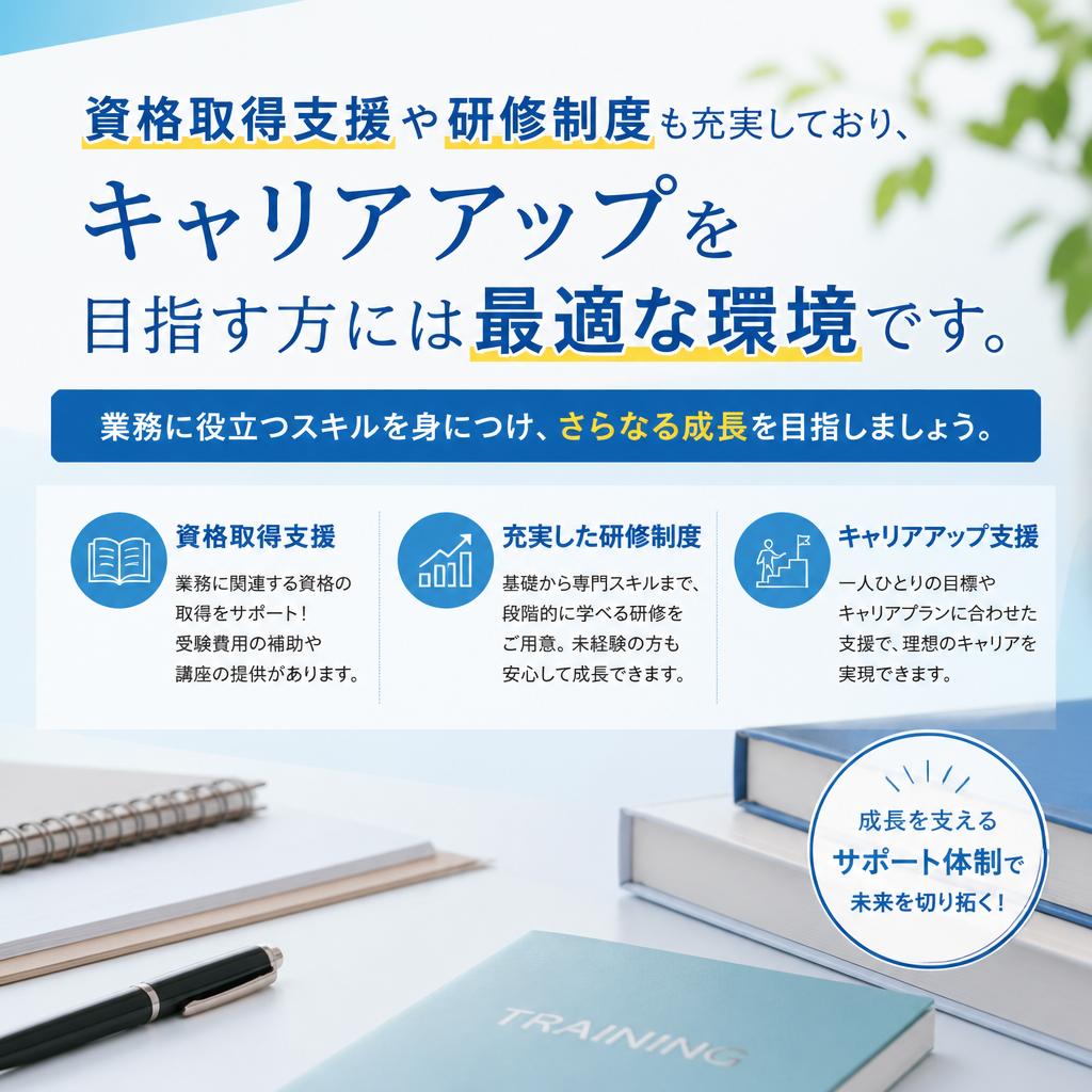 成長をサポートする制度