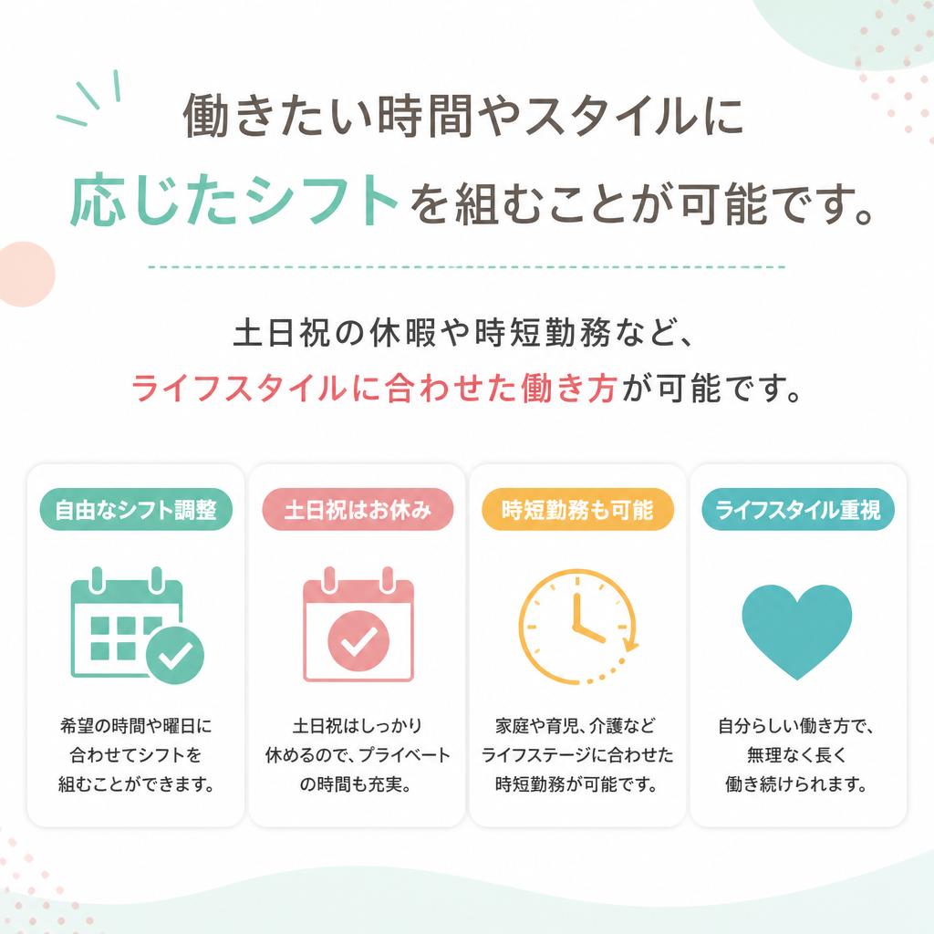 待遇と働き方の柔軟性