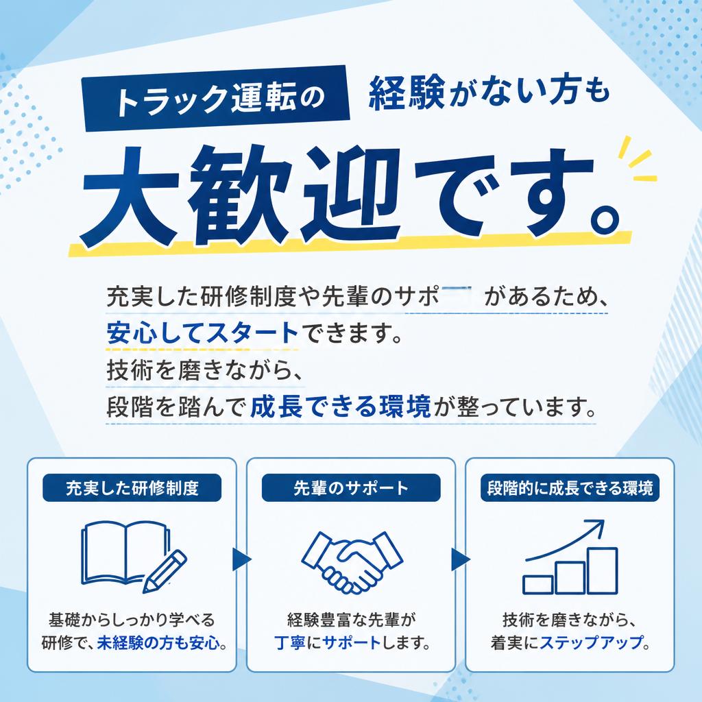 未経験者でも安心のサポート体制