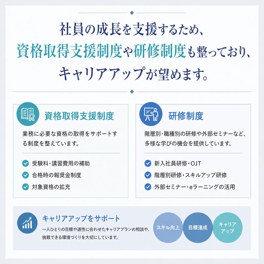 キャリアアップの機会