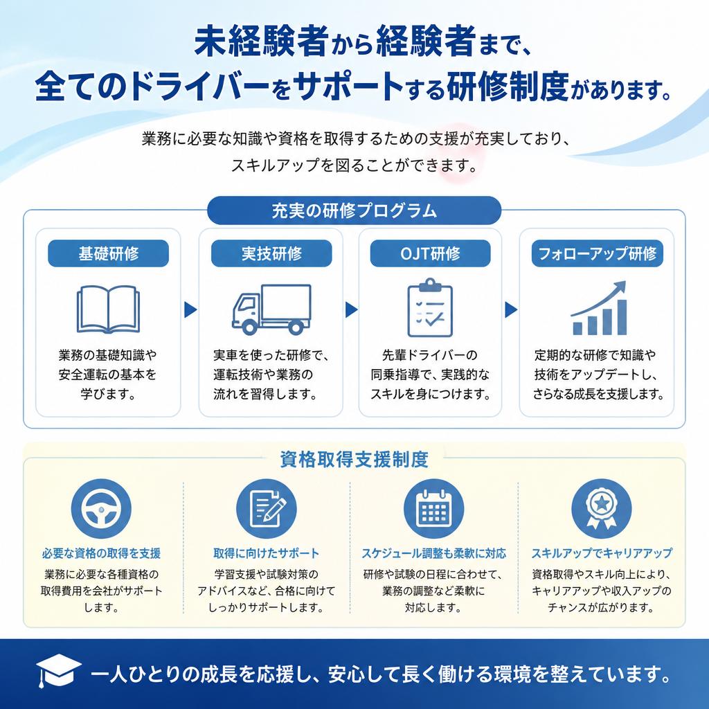 充実した研修制度