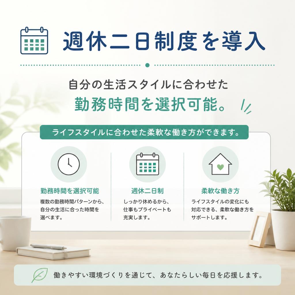 自由な働き方を実現
