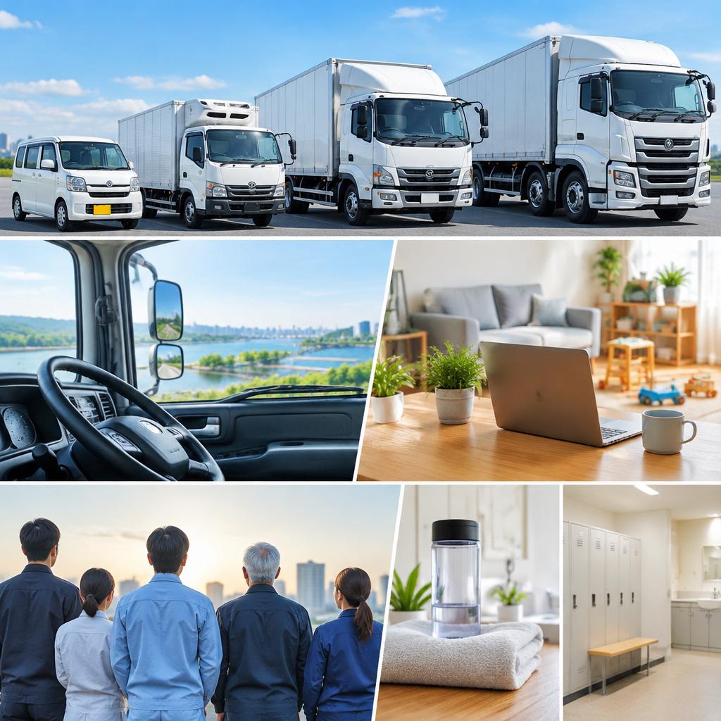 自分らしい充実した生活へ。多様な車両と働き方。