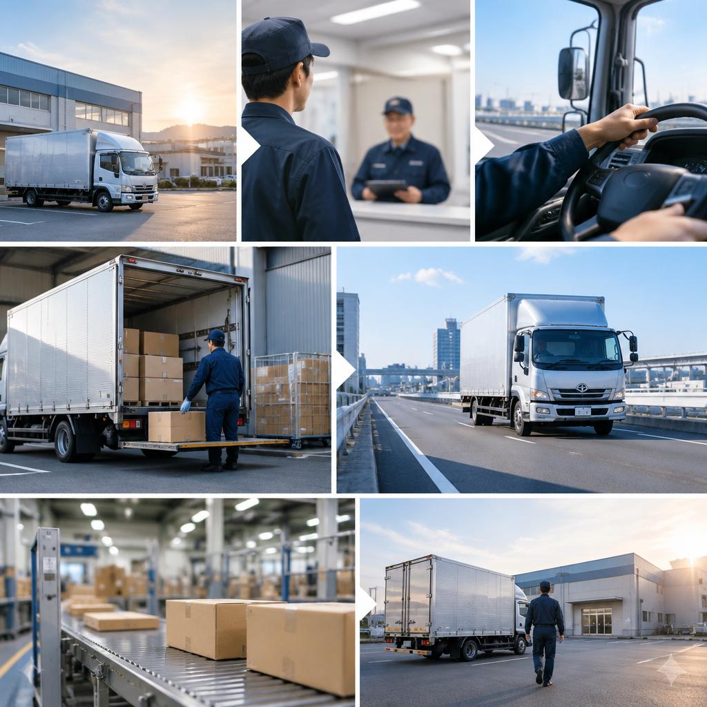 集荷の仕事ってどんな仕事？一日の流れを紹介